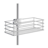 DUSCHKORB - Chromfarben, Basics, Metall (25/7,2/12cm)
