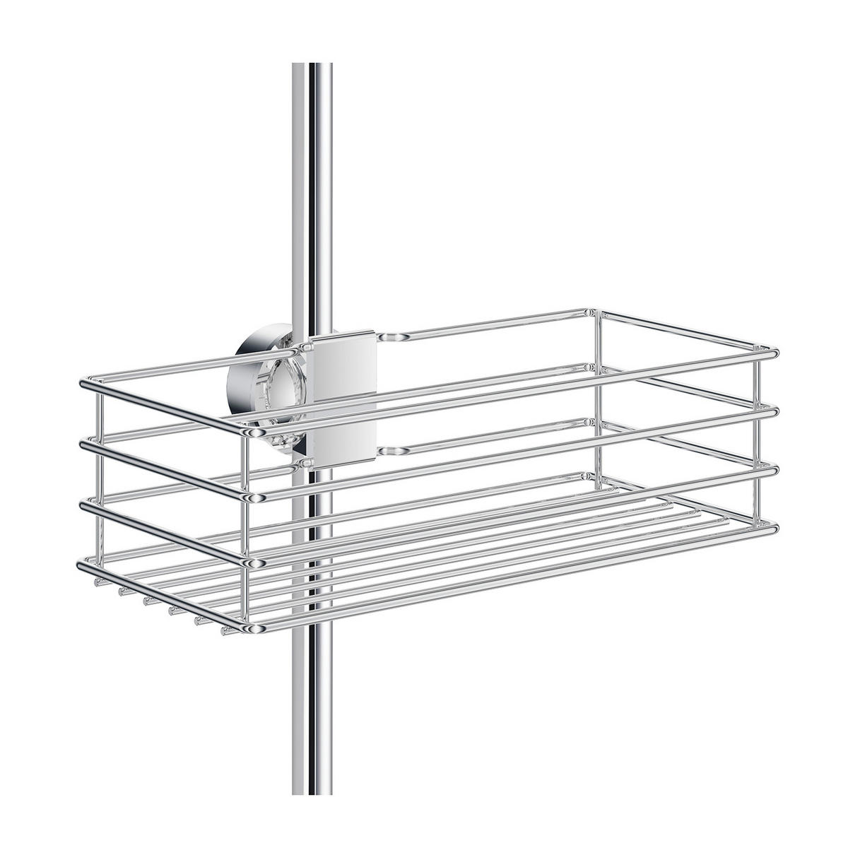 DUSCHKORB - Chromfarben, Basics, Metall (25/7,2/12cm)