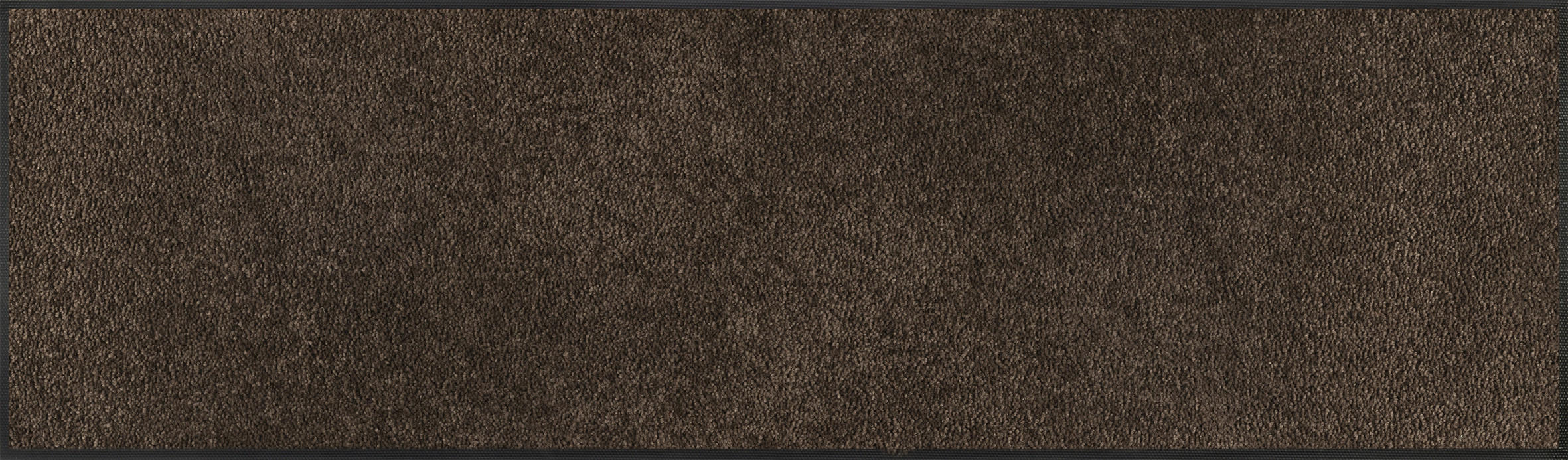 LÄUFER 35/120 cm Espresso Brown Braun  - Braun, KONVENTIONELL, Kunststoff/Textil (35/120cm) - wash+dry