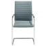 SCHWINGSTUHL Lederlook Blau, Chromfarben - Blau/Chromfarben, Design, Kunststoff/Textil (51/98/61cm) - Xora
