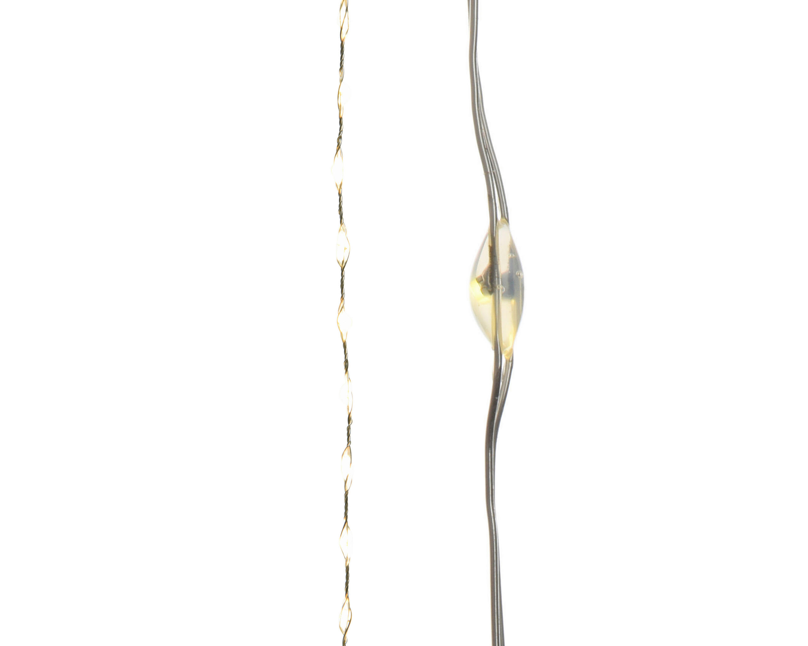 SVĚTELNÝ ŘETĚZ  159 cm - bílá/barvy stříbra, Basics (159cm)