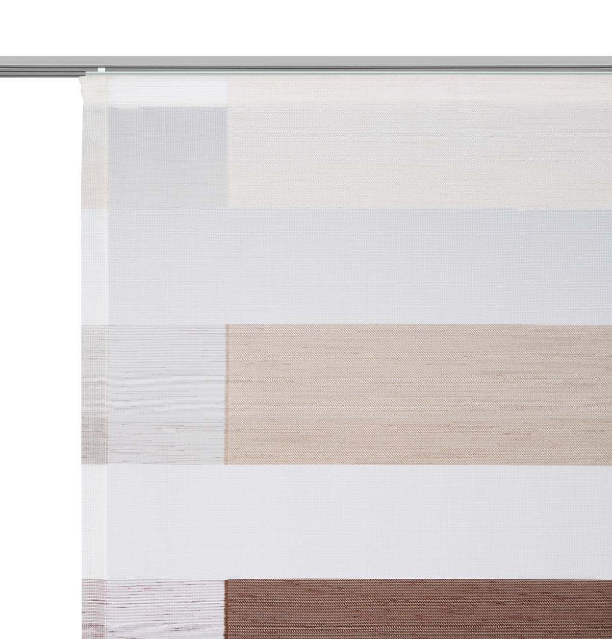 FLÄCHENVORHANG   halbtransparent  60/245 cm   - Taupe, Basics, Textil (60/245cm) - Dieter Knoll