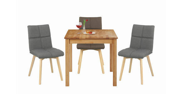 ESSTISCH in Holz 80/80/75 cm  - Buchefarben, KONVENTIONELL, Holz (80/80/75cm) - Carryhome