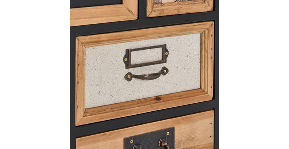 KOMMODE in 90/103/32 cm - Multicolor/Schwarz, LIFESTYLE, Holz/Holzwerkstoff (90/103/32cm) - Landscape