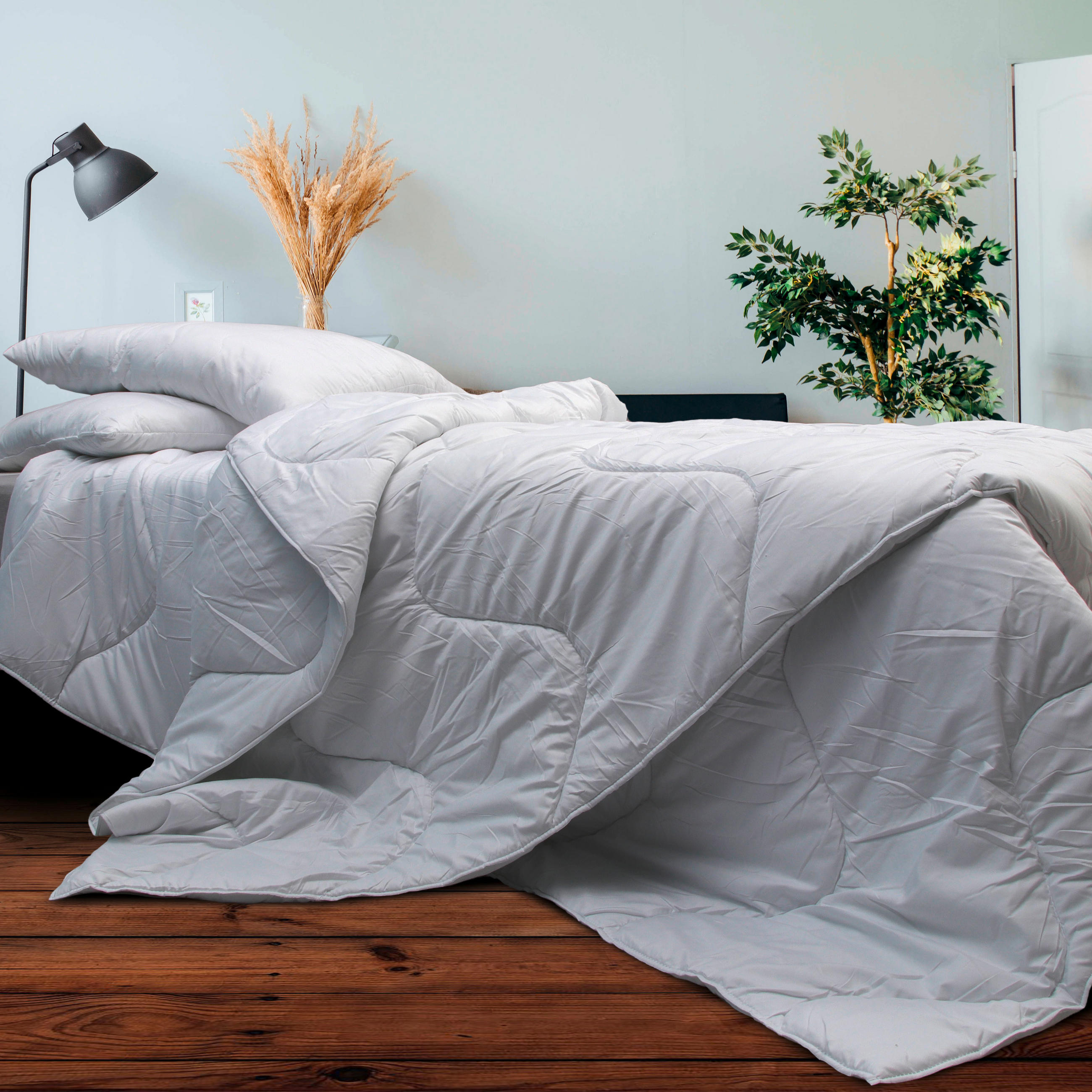 BETTENSET - Weiß, Basics, Textil (135/200cm) - Sleeptex