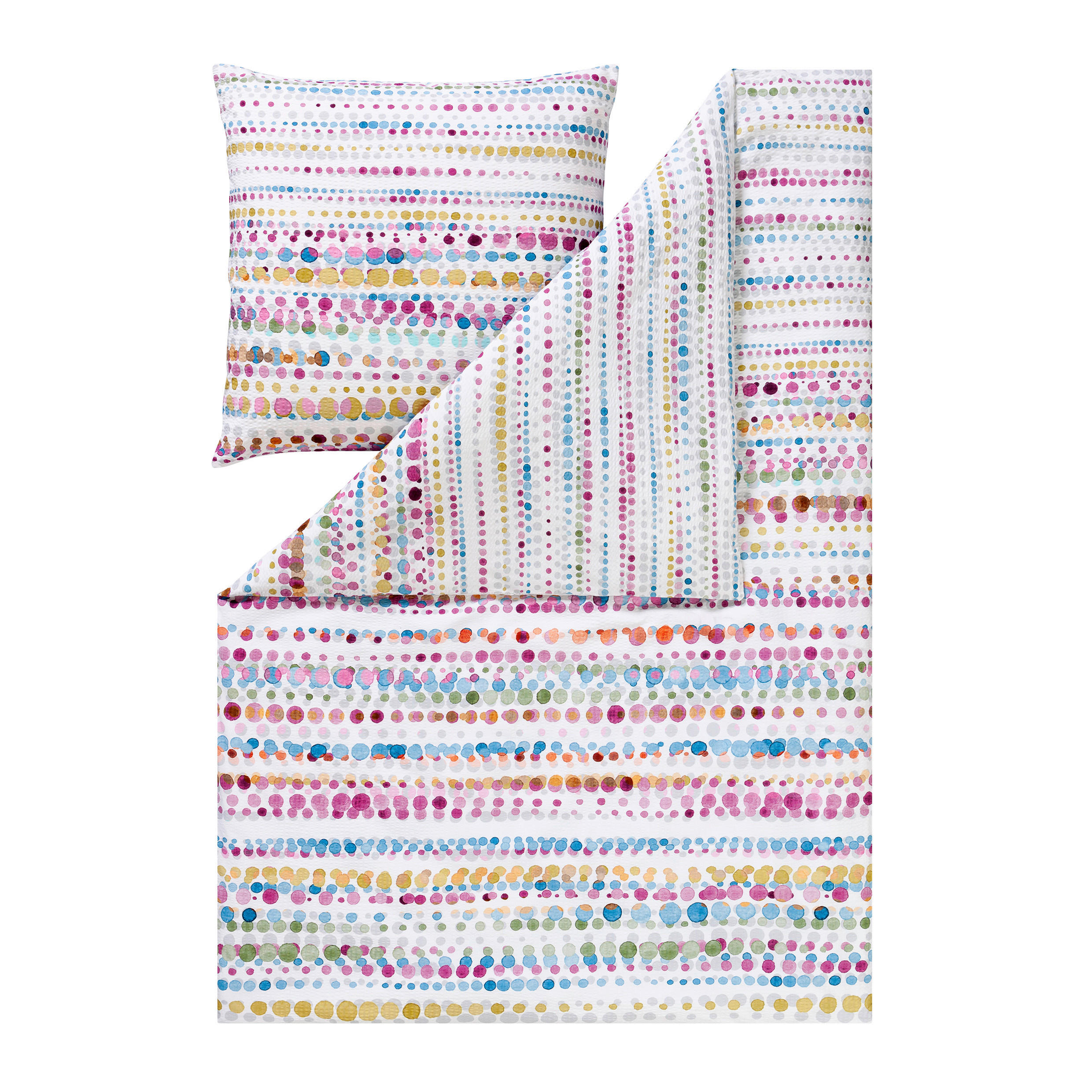BETTWÄSCHE Impulse Seersucker 155/220 cm  - Multicolor, Design, Textil (155/220cm) - Estella