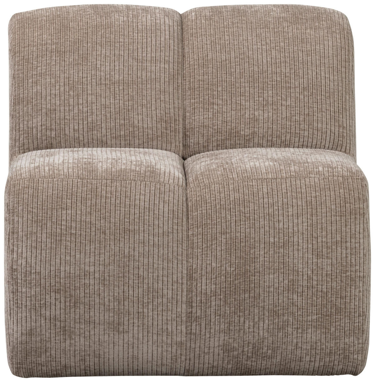 SITZBANKELEMENT - Sandfarben, MODERN, Kunststoff/Textil (84/83/73cm) - Livetastic