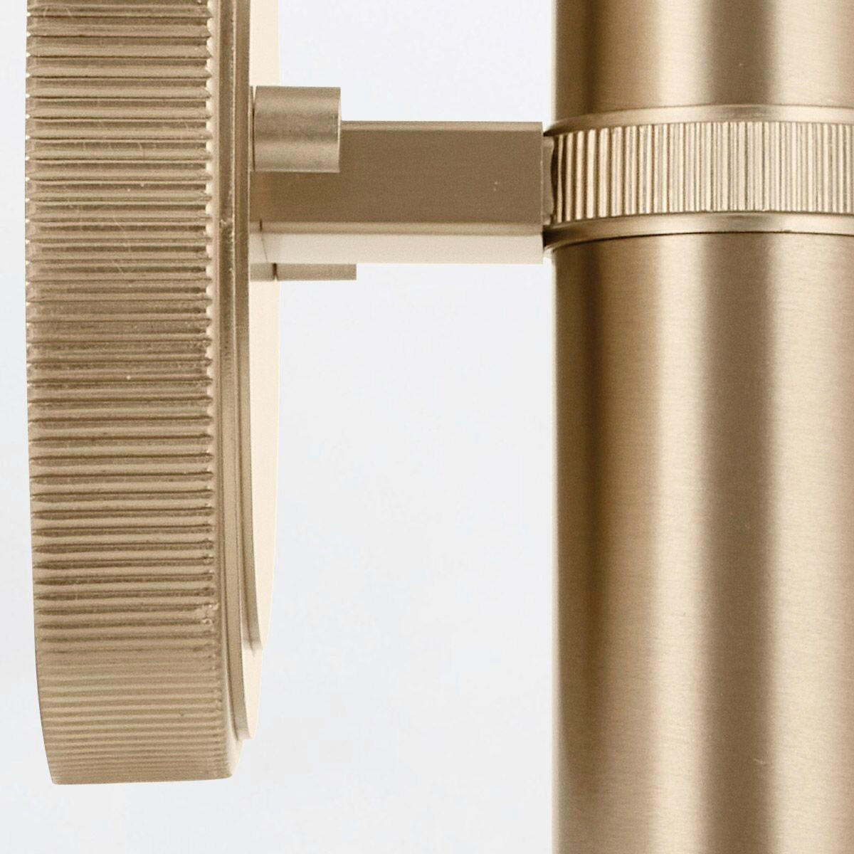 BADEZIMMER-WANDLEUCHTE Torche 42/12,7/10,2 cm  - Champagner, KONVENTIONELL, Metall (42/12,7/10,2cm) - Elstead Lighting