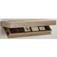 WANDREGAL  - Eichefarben, Basics, Holzwerkstoff (80/7/24cm) - Xora
