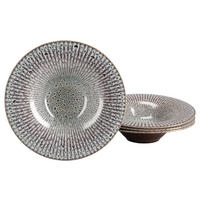 GOURMETTELLER Allegra Magic Sand    - Sandfarben/Schwarz, Basics, Keramik (30,5/6,5cm) - Creatable