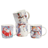 CANĂ PENTRU CAFEA 325 ml  - multicolor, Lifestyle, ceramică (8,5/9,1cm) - X-Mas