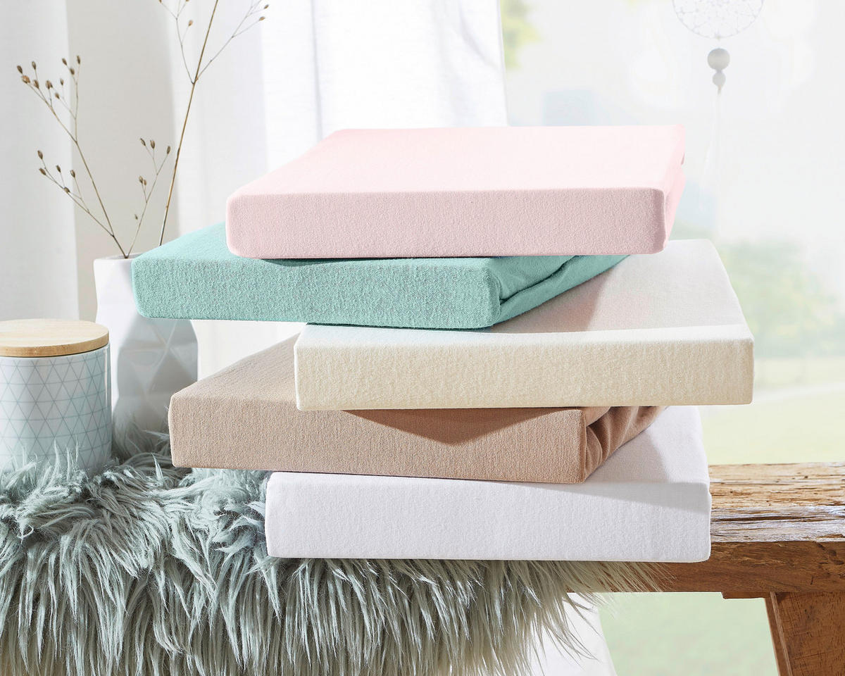 CEARȘAF CU ELASTIC 90-100/200-220 cm  - grafit, Basics, textil (90-100/200-220cm) - Novel