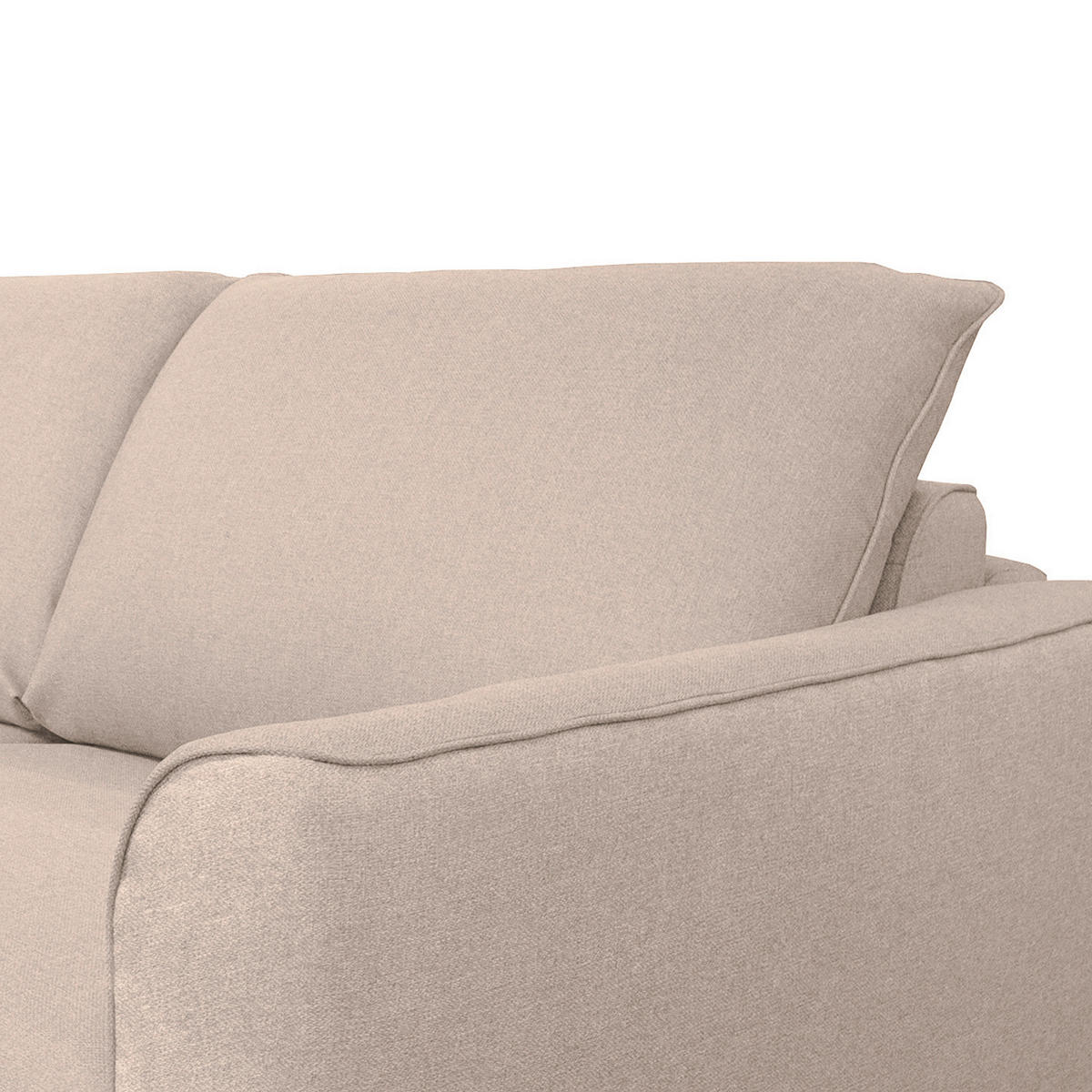 SCHLAFSOFA in Textil Rosa  - Buchefarben/Rosa, Design, Holz/Textil (195/90/102cm) - Livetastic