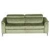 SCHLAFSOFA in Textil Hellgrün  - Chromfarben/Hellgrün, Design, Textil/Metall (203/77-98/103cm) - MID.YOU
