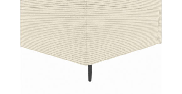 BOXSPRINGBETT 180/200 cm  in Beige  - Beige/Schwarz, KONVENTIONELL, Textil/Metall (180/200cm) - Carryhome