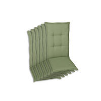 SESSELAUFLAGENSET Uni  - Hellgrün, Basics, Textil (50/7/110cm)