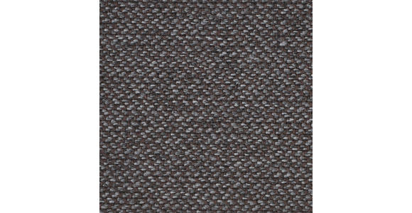 2-SITZER-SOFA Flachgewebe Dunkelbraun  - Dunkelbraun/Schwarz, Design, Textil/Metall (178-226/83-113/96-177cm) - Dieter Knoll