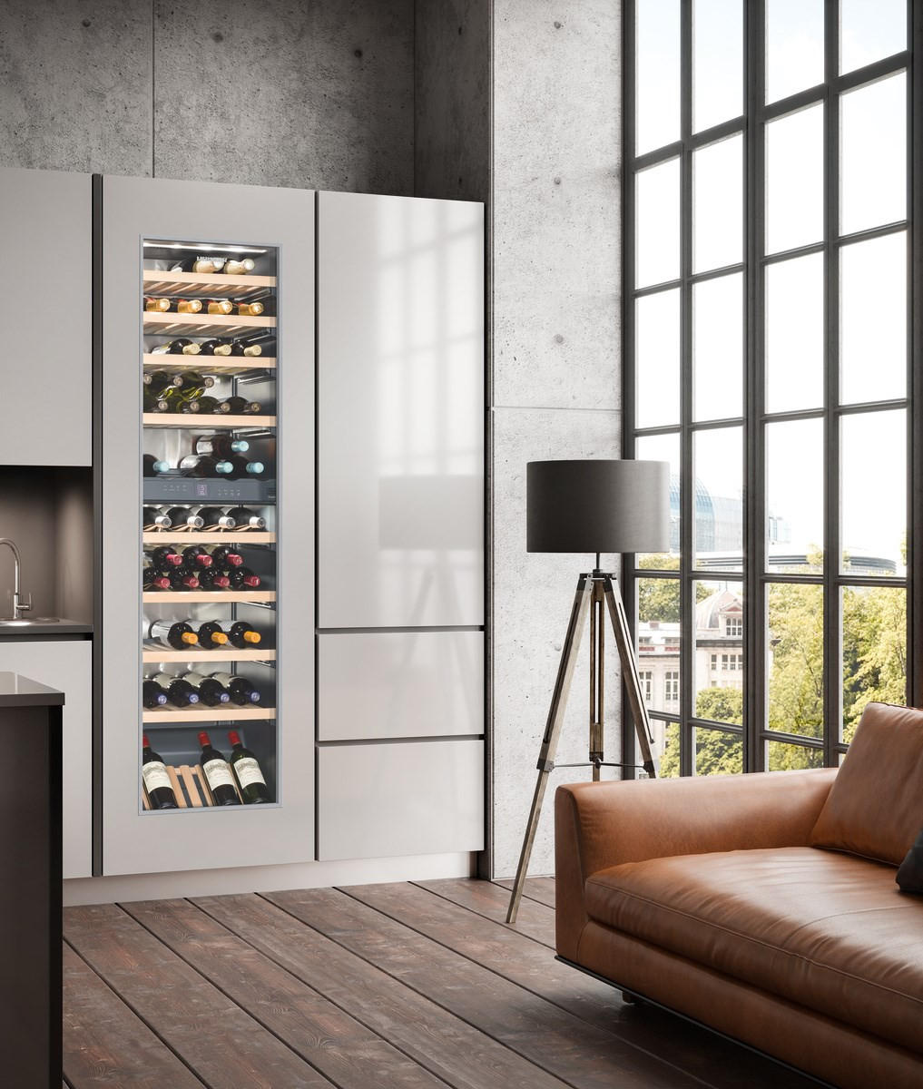 WEINKÜHLSCHRANK EWTDF3553-26  - Silberfarben, Basics, Kunststoff/Metall (56-57/177,2-178/55cm) - Liebherr