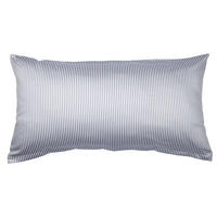 KISSENHÜLLE Giorgio 40/80 cm  - Silberfarben/Weiß, KONVENTIONELL, Textil (40/80cm) - Janine