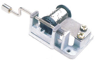 GLAZBENA IGRAČKA - višebojno, Konvencionalno, metal/plastika (8,9/3,8/2,5cm) - Kikkerland