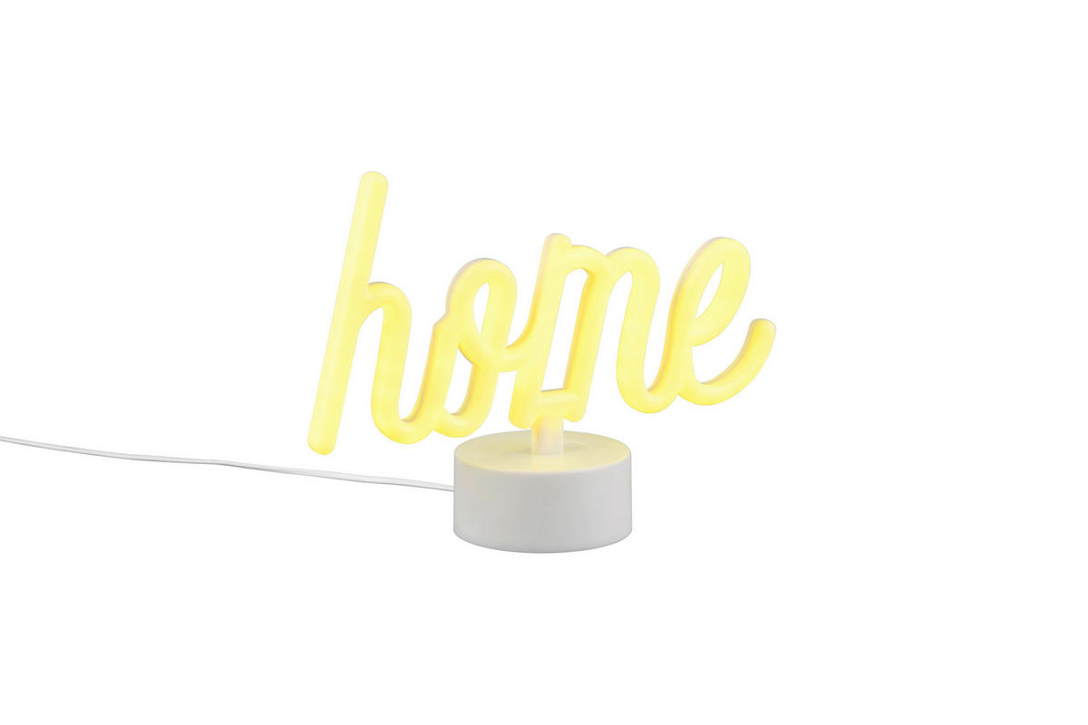 NAMIZNA LED-SVETILKA     24/8,5/16,5 cm          - rumena/bela, Trend, umetna masa (24/8,5/16,5cm)