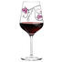 ROTWEINGLAS - Platinfarben/Rot, Basics, Glas (10/10/25cm) - Ritzenhoff ROTWEINGLAS - Platinfarben/Rot, Basics, Glas (10/10/25cm) - Ritzenhoff