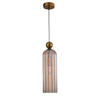 HÄNGELEUCHTE Piega 10/150 cm   - Bernsteinfarben, KONVENTIONELL, Glas (10/150cm)
