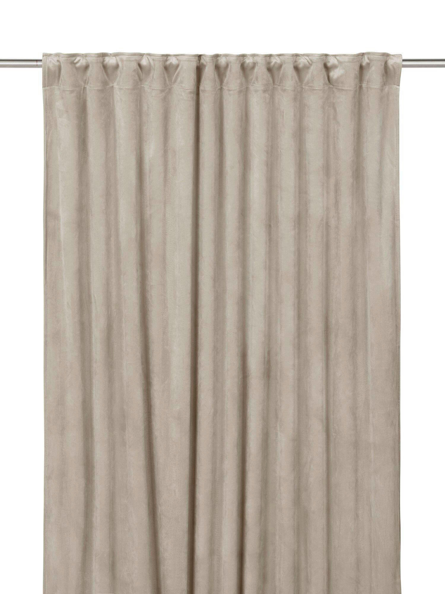 FERTIGVORHANG  black-out (lichtundurchlässig)   135/280 cm 2 Stück  - Taupe, Basics, Textil (135/280cm) - Svanefors