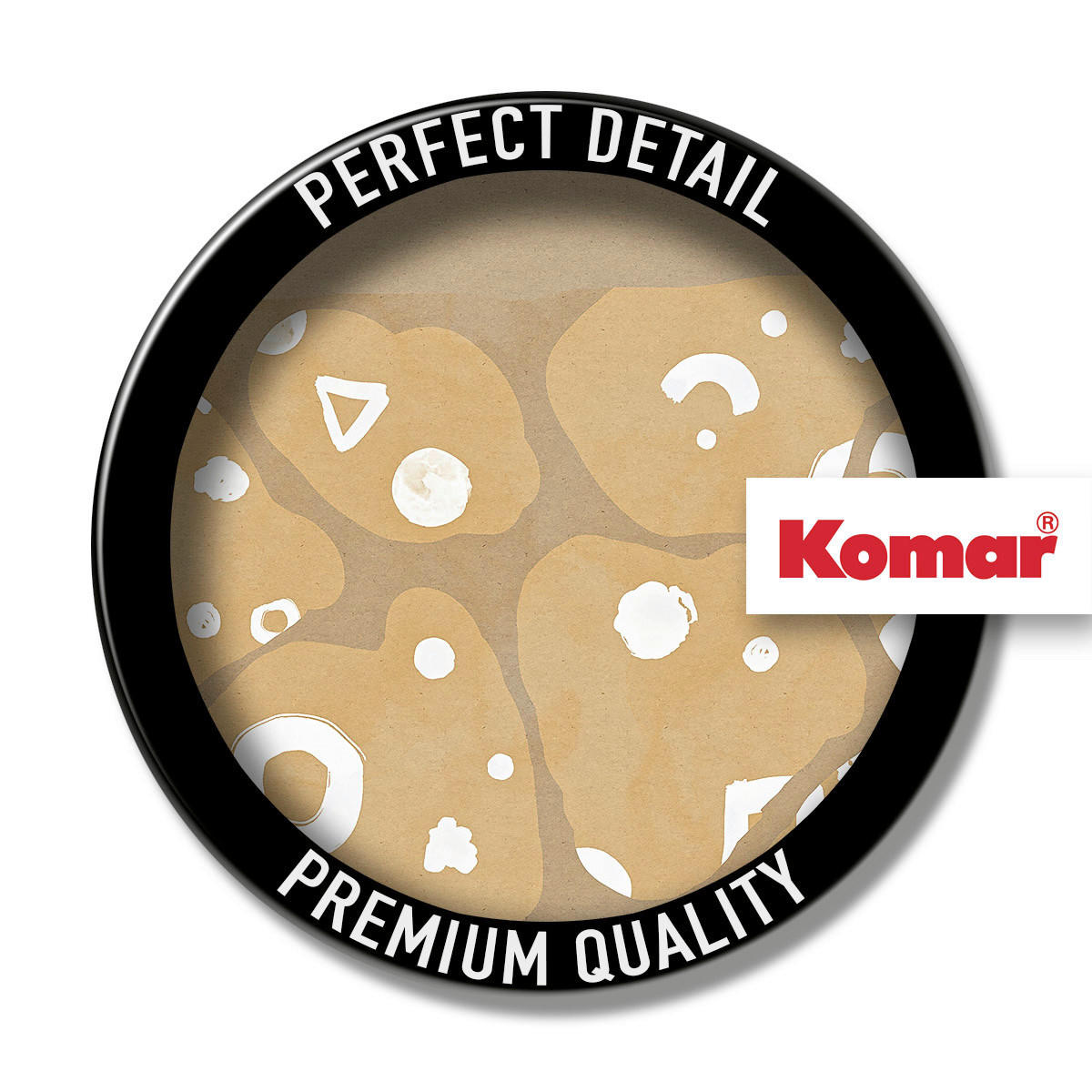 FOTOTAPET 400/280 cm  - vit/brun, Trend, papper (400/280cm) - Komar