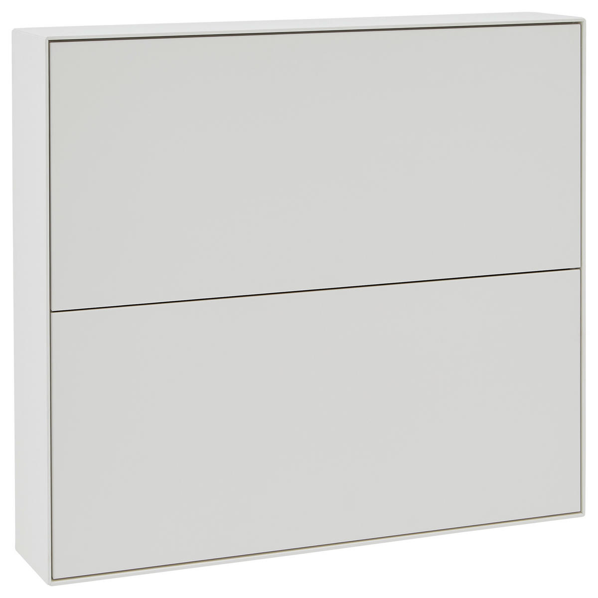 SCHUHKIPPER - Weiß, Design, Holz (98/88/20cm) - Johann Jakob