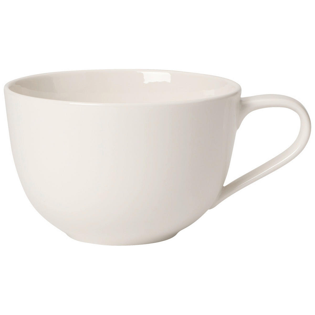 FRÜHSTÜCKSTASSE For Me 450 ml  - Weiß, Basics, Keramik (0,45l) - Villeroy & Boch