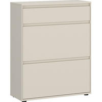 SCHUHSCHRANK  in 75/96,8/35,3 cm  - Kaschmir, Design, Holzwerkstoff (75/96,8/35,3cm) - Livetastic