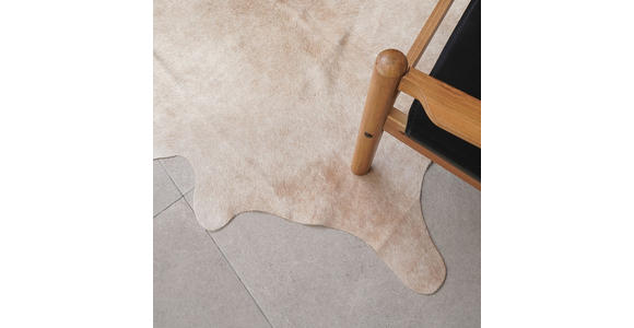 RINDERFELL 165/235 cm Cordoba  - Beige, Natur, Leder/Fell (165/235cm) - Linea Natura