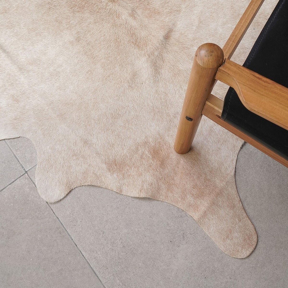 RINDERFELL 165/235 cm Cordoba Beige  - Beige, Natur, Leder/Fell (165/235cm) - Linea Natura