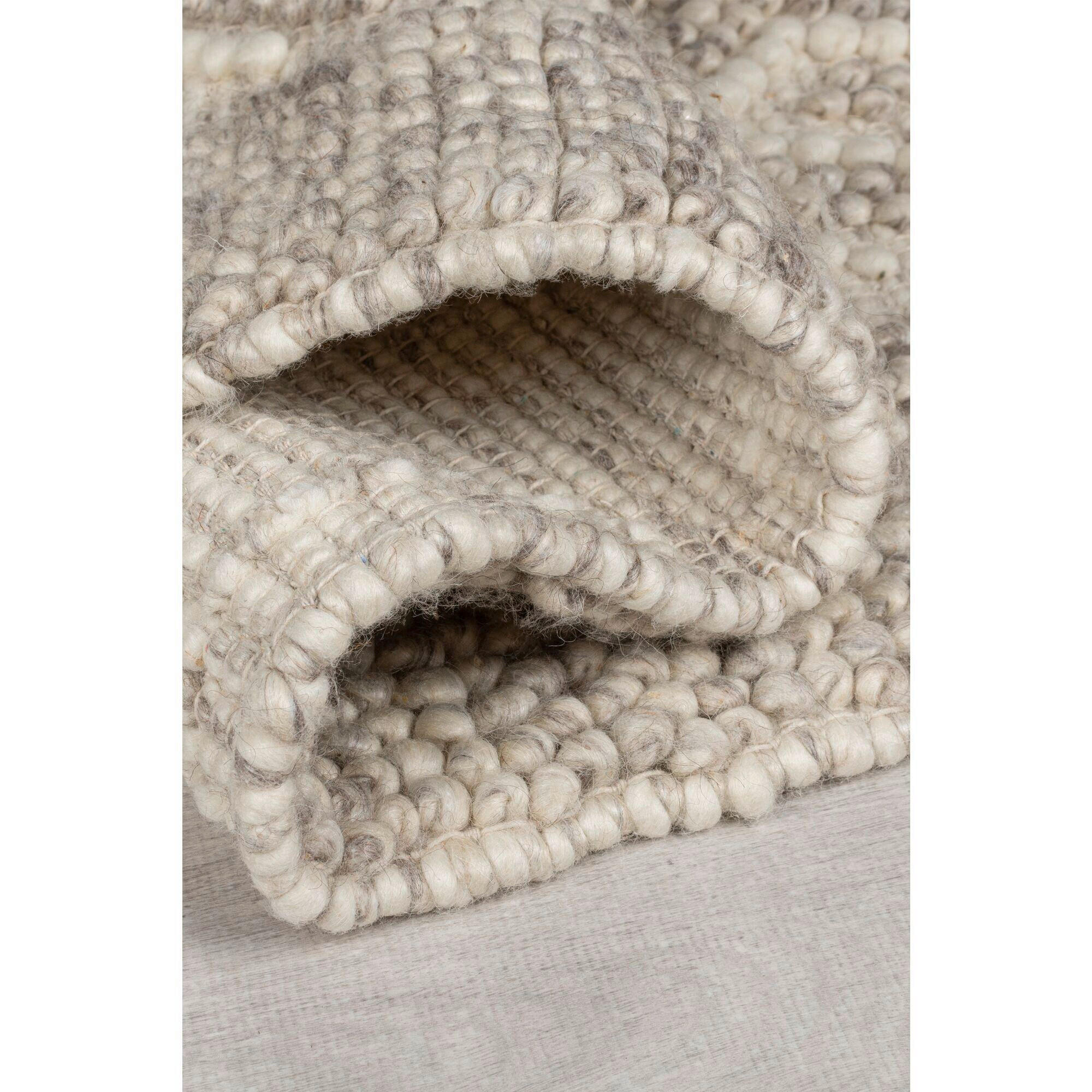 Thumbnail - Xxxl Handwebteppich Minerals Diamond, Grau, Textil, Abstraktes, rechteckig, 60x230 cm, Reach, AZO-frei, Handmade in Indi...