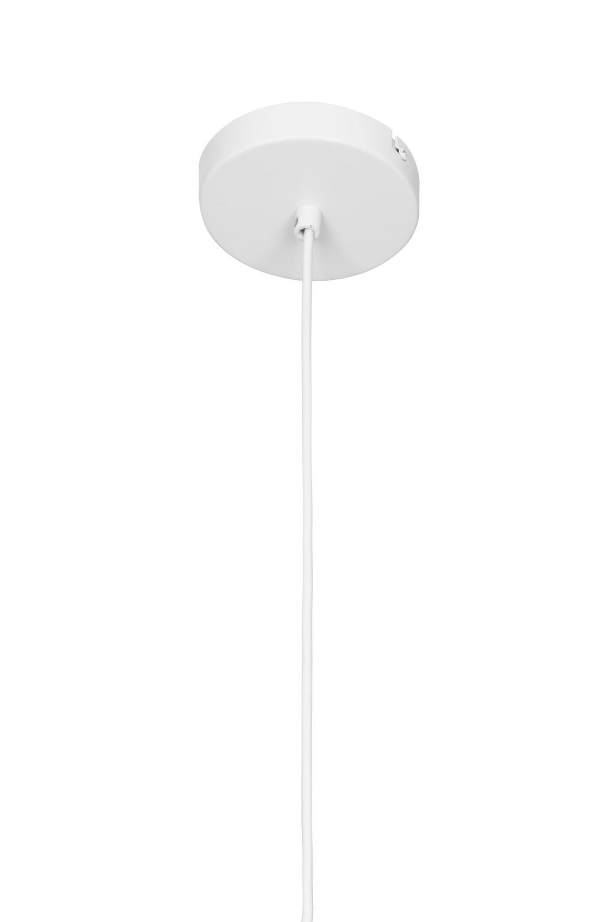 HÄNGELEUCHTE 40/150 cm  - Weiß, Design, Metall (40/150cm) - Novel