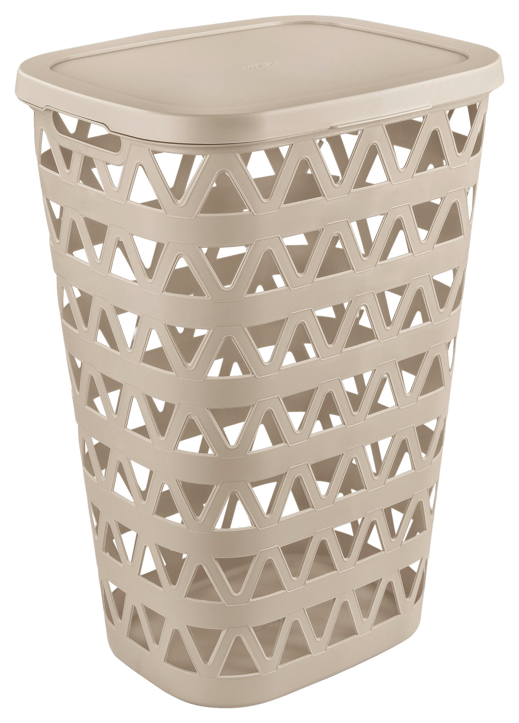 SZENNYESTARTÓ - fehér, Basics, műanyag (34,5/60,1/42,6cm) - Curver