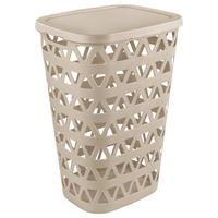 SZENNYESTARTÓ - fehér, Basics, műanyag (34,5/60,1/42,6cm) - Curver