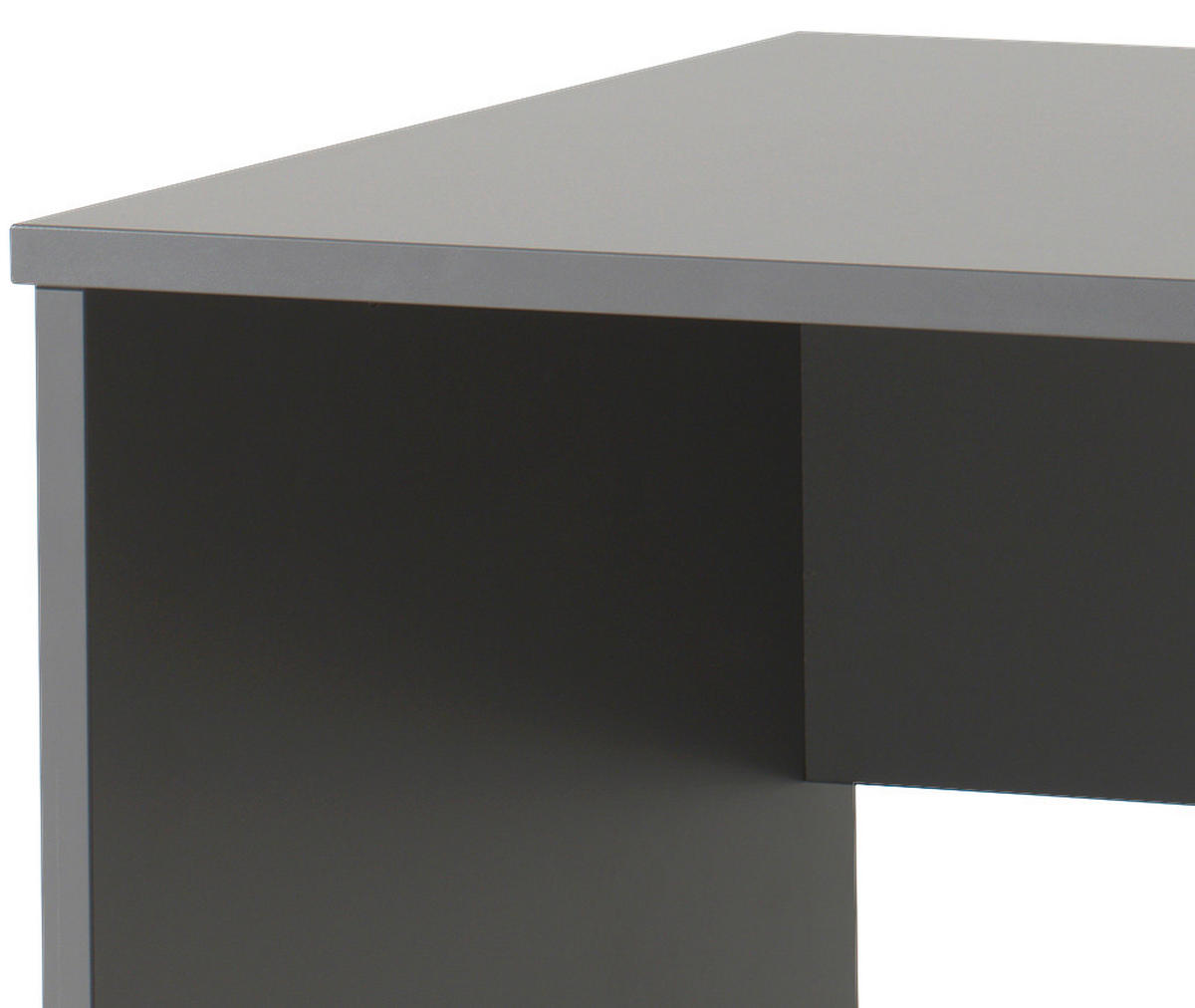 JUGENDSCHREIBTISCH 140/65/75 cm  - Anthrazit, MODERN, Holzwerkstoff (140/65/75cm) - MID.YOU