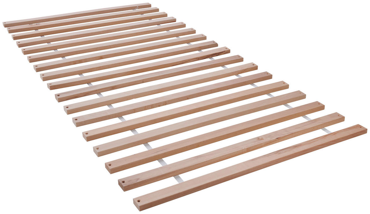 ROLLROST 90/200 cm  - Buchefarben, Basics, Holz (90/200cm) - Xora