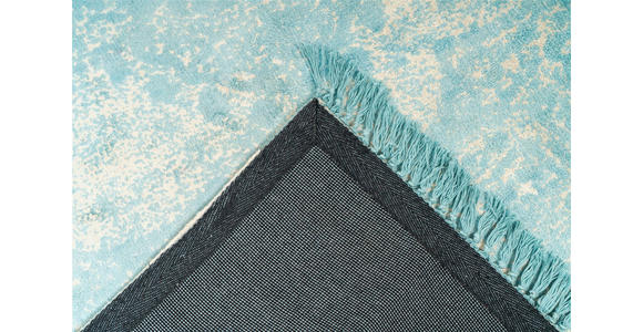 FLACHWEBETEPPICH 80/150 cm Dolce Vita 125 Petrol  - Petrol, Design, Textil (80/150cm) - Novel