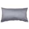KISSENHÜLLE Giorgio 40/80 cm  - Anthrazit/Weiß, KONVENTIONELL, Textil (40/80cm) - Janine