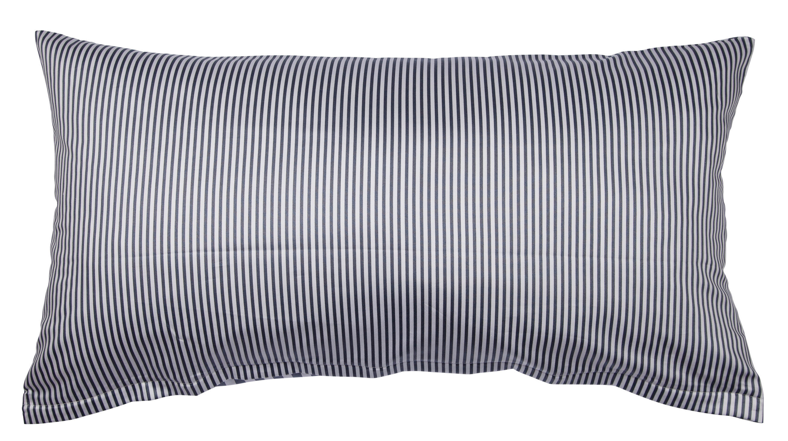 Janine Kissenbezug Giorgio Anthrazit, Weiß 40x80 cm