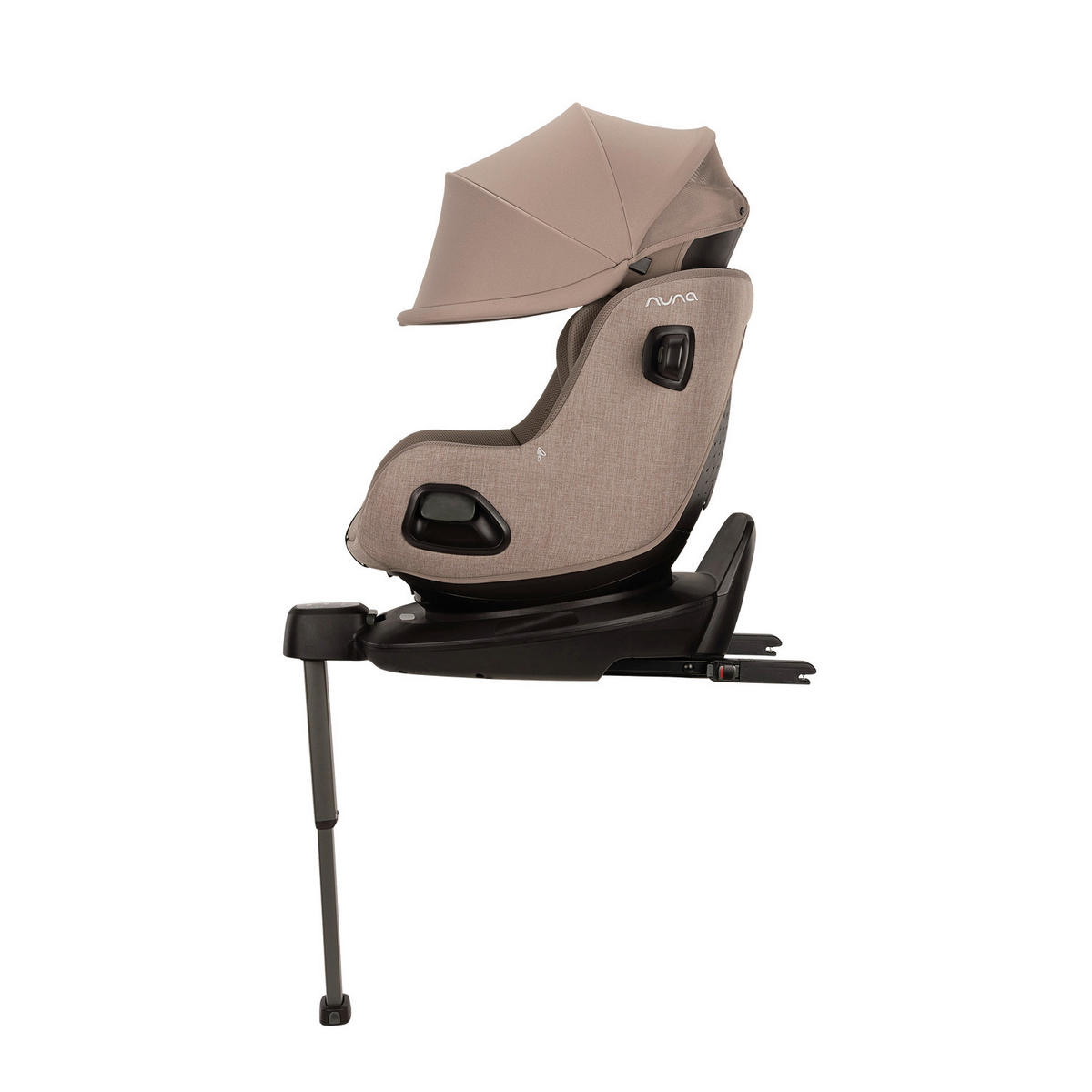 REBOARDER-KINDERSITZ PRUU aire  - Hellbraun/Dunkelgrün, Basics, Kunststoff/Textil (46/45-80/71,5-76,5cm) - Nuna