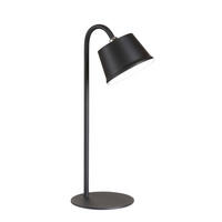AKKU-TISCHLEUCHTE Voet   - Schwarz, KONVENTIONELL, Metall (12/34/34cm)