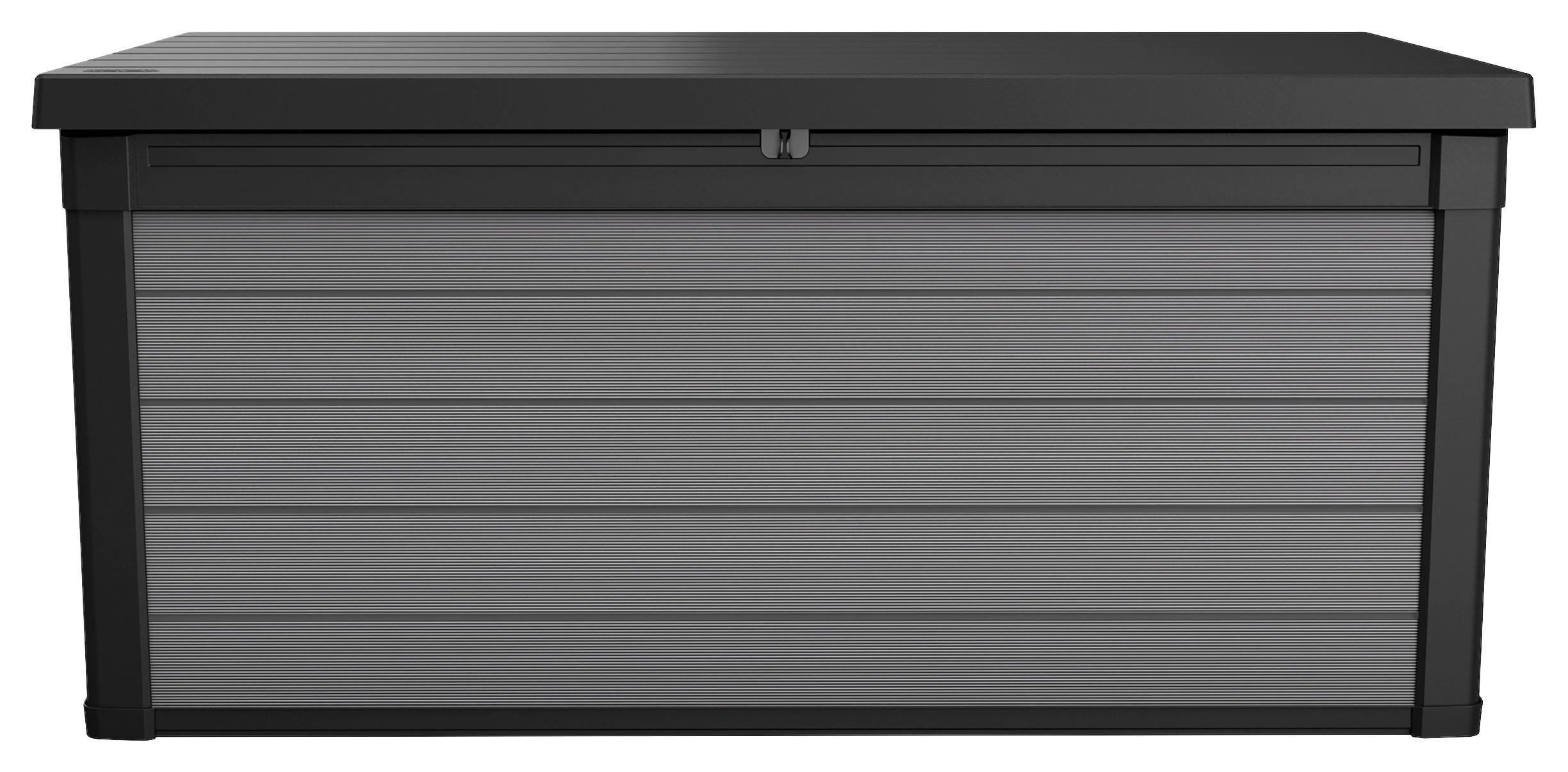 KISSENBOX 151,7/70/72,5 cm  - Anthrazit/Grau, Basics, Kunststoff (151,7/70/72,5cm) - Ambia Garden