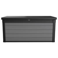 KISSENBOX 151,7/70/72,5 cm  - Anthrazit/Grau, Basics, Kunststoff (151,7/70/72,5cm) - Ambia Garden