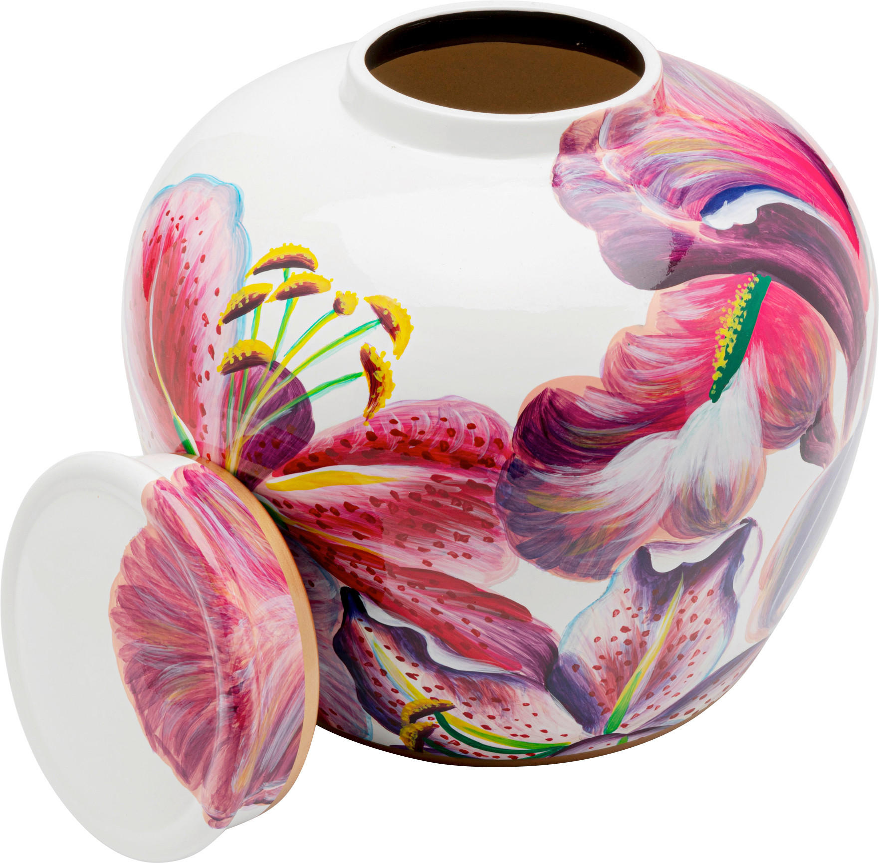 DEKODOSE - Gelb/Lila, Design, Keramik (27/28/27cm) - Kare-Design