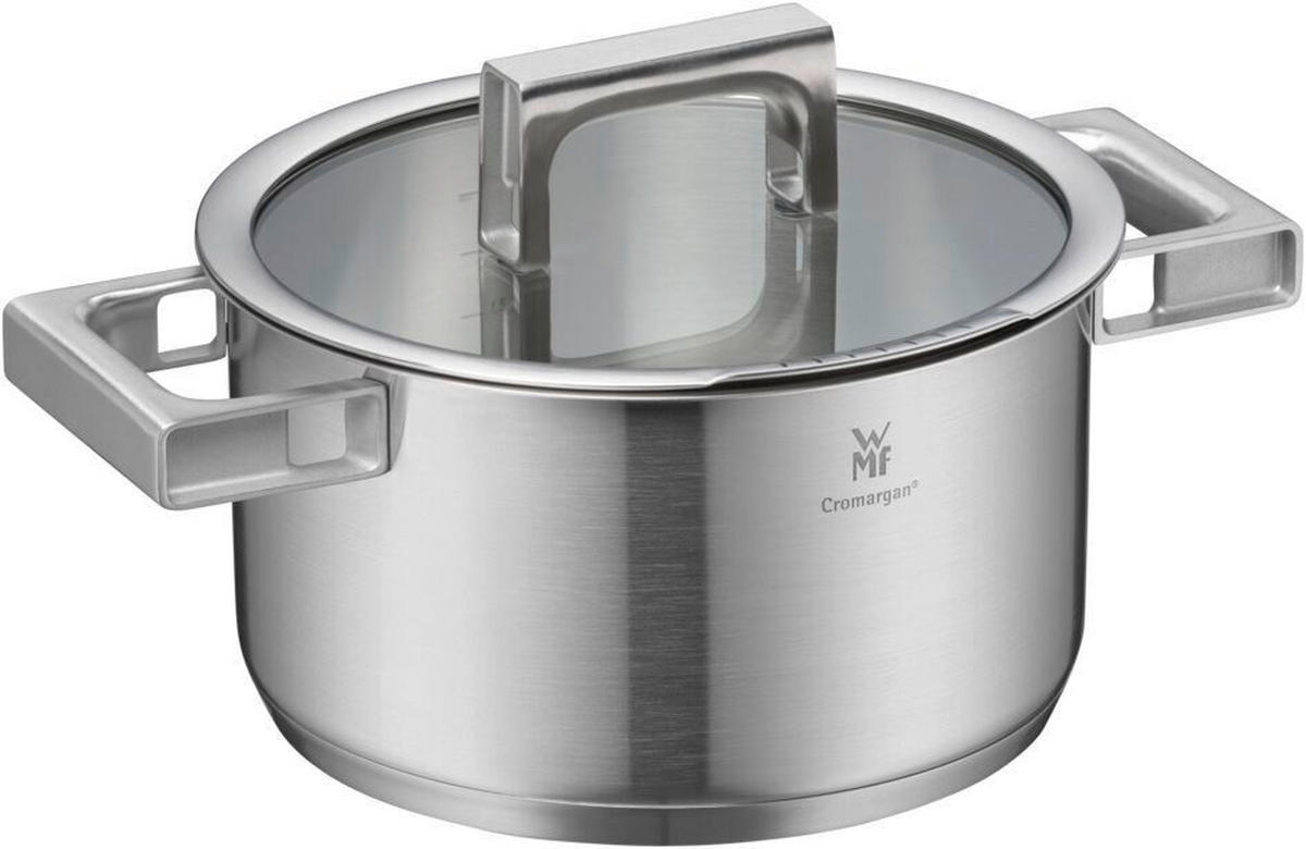 KOCHTOPFSET Ultimate Cool + 5-teilig  - Silberfarben, Basics, Metall (16l) - WMF