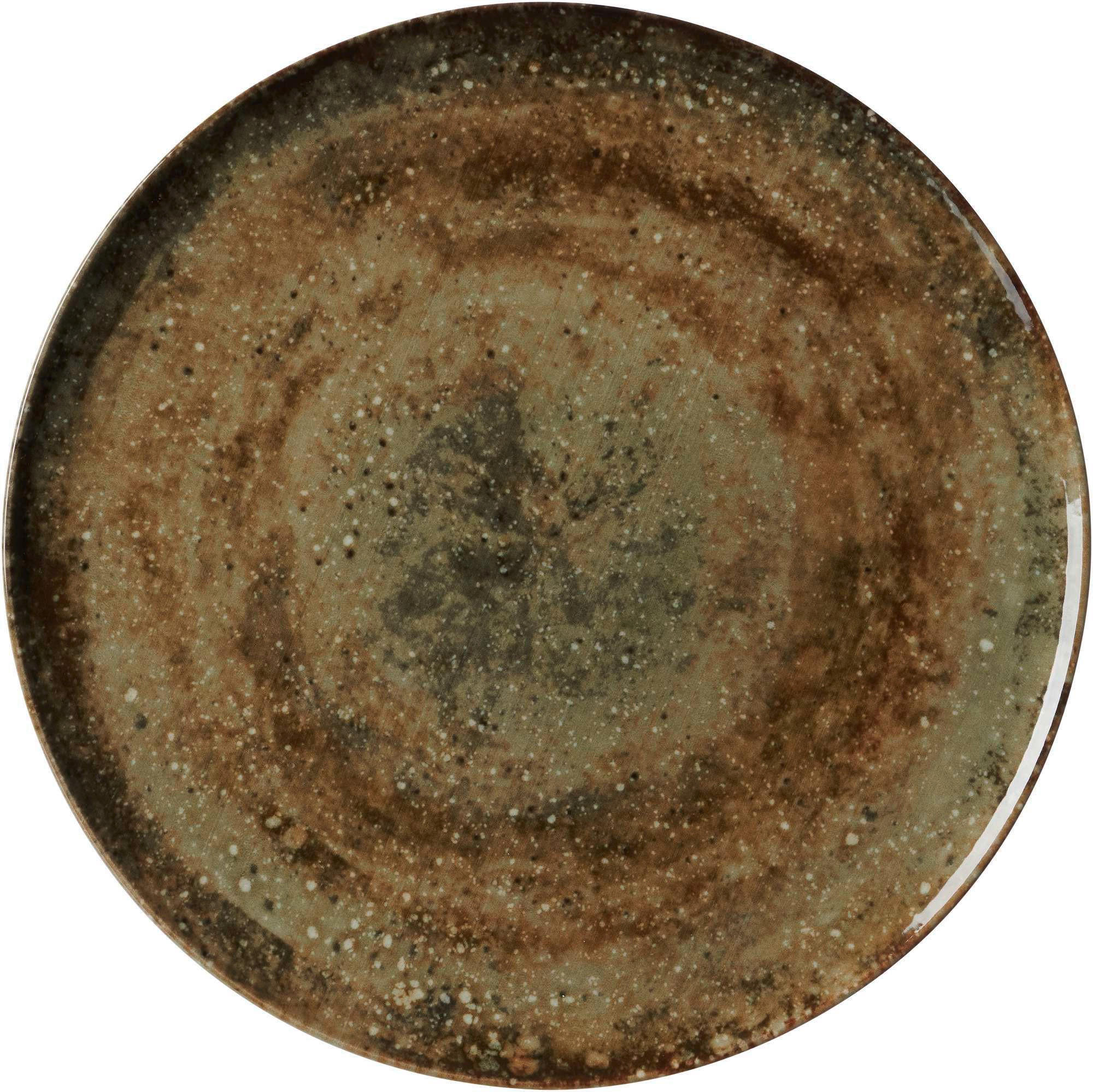 PIZZATELLER Porzellan FAIA  - Braun/Grau, Basics, Keramik (32/32/1,5cm) - Ritzenhoff Breker